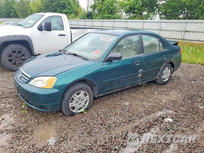 2001 HONDA CIVIC LX 2HGES165X1H501985 - główne zdjęcie licytacji z USA - miniatura