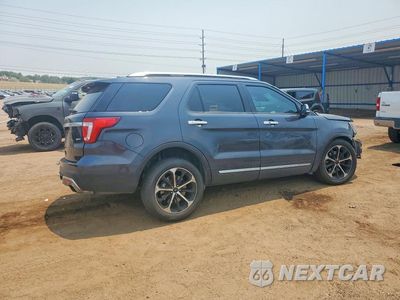 Trzecie zdjęcie samochodu z tyłu: 2017 FORD EXPLORER PLATINUM VIN:1FM5K8HTXHGC04719 - miniatura