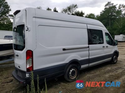 Trzecie zdjęcie samochodu z tyłu: 2021 FORD TRANSIT 350 DELIVERY VAN VIN:1FTBW3X8XMKA74055 - miniatura