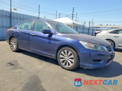 Czwarte zdjęcie samochodu z boku: 2014 HONDA ACCORD EXL VIN:1HGCR2F86EA026939 - miniatura