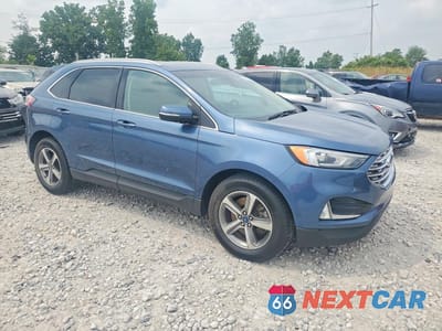 Czwarte zdjęcie samochodu z boku: 2019 FORD EDGE SEL VIN:2FMPK4J95KBC60923 - miniatura