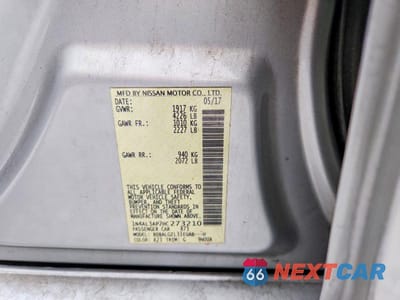 Zdjęcie 12 z 12 samochodu: 2017 NISSAN ALTIMA 2.5 S VIN:1N4AL3AP2HC273210 - miniatura