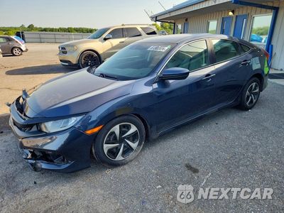 2019 HONDA CIVIC LX 19XFC2F69KE045814 - główne zdjęcie licytacji z USA - miniatura