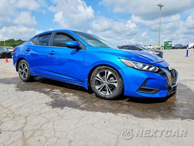 Czwarte zdjęcie samochodu z boku: 2022 NISSAN SENTRA SV VIN:3N1AB8CV5NY285640 - miniatura