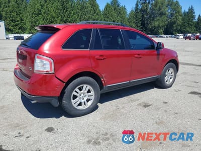 Trzecie zdjęcie samochodu z tyłu: 2008 FORD EDGE SEL VIN:2FMDK48CX8BB21173 - miniatura