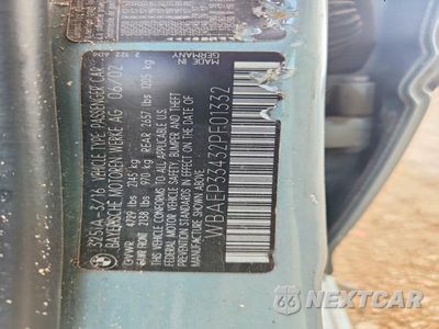 Zdjęcie 12 z 12 samochodu: 2002 BMW 325 XIT VIN:WBAEP33432PF01332 - miniatura