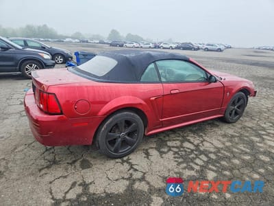 Trzecie zdjęcie samochodu z tyłu: 2003 FORD MUSTANG VIN:1FAFP44433F392960 - miniatura