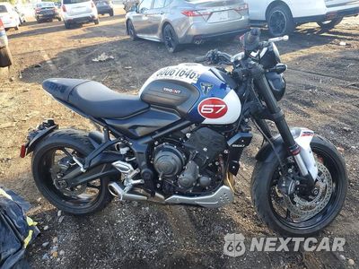 2025 TRIUMPH MOTORCYCLE TRIDENT 660 SMTL10UL5STBX7843 - główne zdjęcie licytacji z USA - miniatura
