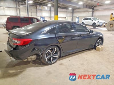 Trzecie zdjęcie samochodu z tyłu: 2022 HONDA ACCORD SPORT VIN:1HGCV1F35NA032211 - miniatura