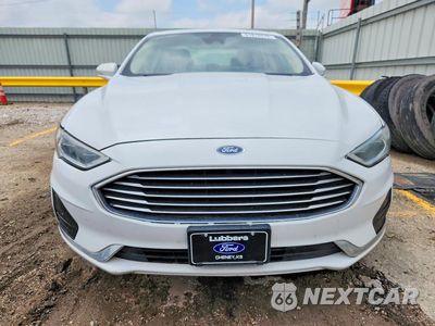 Piąte zdjęcie samochodu w środku: 2019 FORD FUSION SEL VIN:3FA6P0CD2KR150673 - miniatura