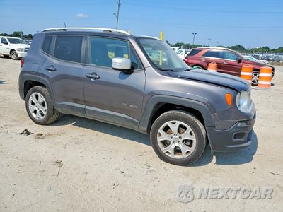 Czwarte zdjęcie samochodu z boku: 2018 JEEP RENEGADE LIMITED VIN:ZACCJBDB1JPH91698 - miniatura