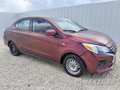 Czwarte zdjęcie samochodu z boku: 2024 MITSUBISHI MIRAGE G4 ES VIN:ML32FUFJ7RHF08274 - miniatura