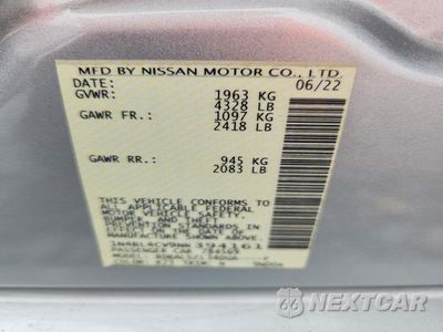 Zdjęcie 12 z 12 samochodu: 2022 NISSAN ALTIMA SR VIN:1N4BL4CV9NN394161 - miniatura