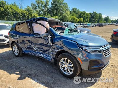 Czwarte zdjęcie samochodu z boku: 2024 CHEVROLET EQUINOX LS VIN:3GNAXSEG1RL209174 - miniatura