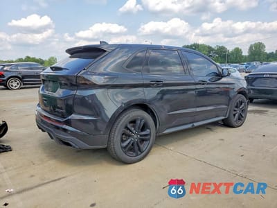 Trzecie zdjęcie samochodu z tyłu: 2015 FORD EDGE SPORT VIN:2FMTK4AP0FBC37102 - miniatura