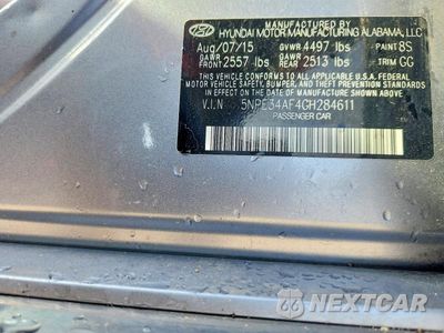 Zdjęcie 12 z 12 samochodu: 2016 HYUNDAI SONATA SPORT VIN:5NPE34AF4GH284611 - miniatura