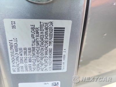 Zdjęcie 13 z 13 samochodu: 2022 HONDA ACCORD SPORT VIN:1HGCV1F36NA058820 - miniatura