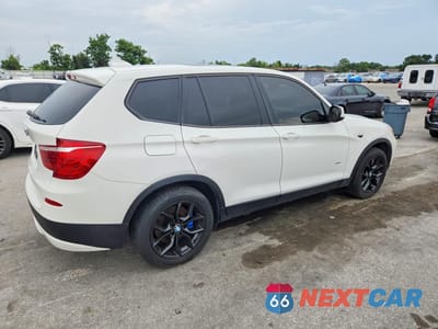 Trzecie zdjęcie samochodu z tyłu: 2013 BMW X3 XDRIVE28I VIN:5UXWX9C50D0D01151 - miniatura