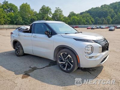 Czwarte zdjęcie samochodu z boku: 2022 MITSUBISHI OUTLANDER SEL VIN:JA4J4VA86NZ008739 - miniatura