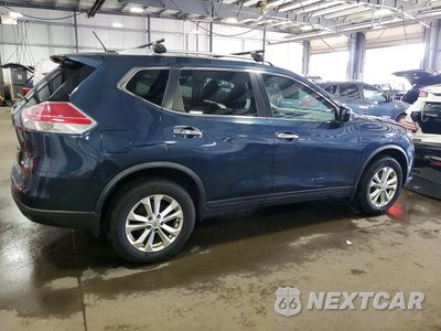 Trzecie zdjęcie samochodu z tyłu: 2016 NISSAN ROGUE SV VIN:KNMAT2MV4GP668429 - miniatura