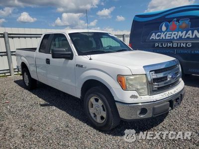 Czwarte zdjęcie samochodu z boku: 2013 FORD F150 SUPER CAB VIN:1FTEX1CM4DFD27719 - miniatura