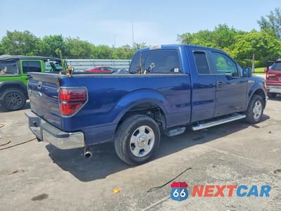 Trzecie zdjęcie samochodu z tyłu: 2010 FORD F150 SUPER CAB VIN:1FTEX1C81AFC45400 - miniatura