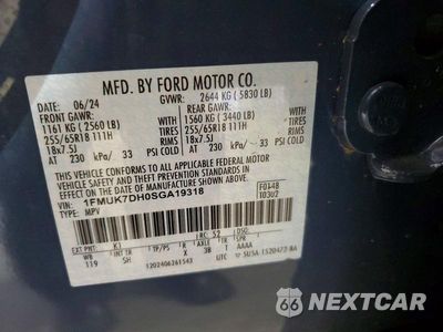 Zdjęcie 13 z 13 samochodu: 2025 FORD EXPLORER VIN:1FMUK7DH0SGA19318 - miniatura