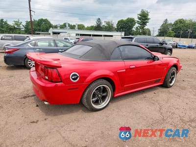 Trzecie zdjęcie samochodu z tyłu: 2003 FORD MUSTANG GT VIN:1FAFP45X43F406230 - miniatura