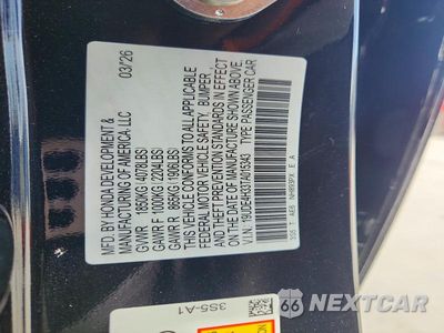 Zdjęcie 12 z 12 samochodu: 2026 ACURA INTEGRA A-SPEC VIN:19UDE4H33TA015343 - miniatura