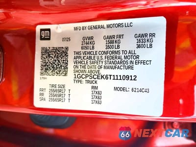 Zdjęcie 13 z 13 samochodu: 2026 CHEVROLET COLORADO LT VIN:1GCPSCEK6T1110912 - miniatura