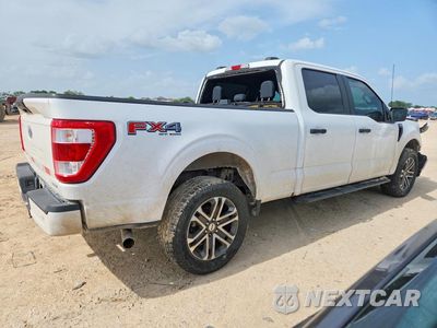 Trzecie zdjęcie samochodu z tyłu: 2021 FORD F150 SUPERCREW VIN:1FTFW1E80MKE40470 - miniatura