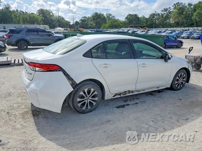 Trzecie zdjęcie samochodu z tyłu: 2022 TOYOTA COROLLA LE VIN:JTDEAMDE0N3001185 - miniatura