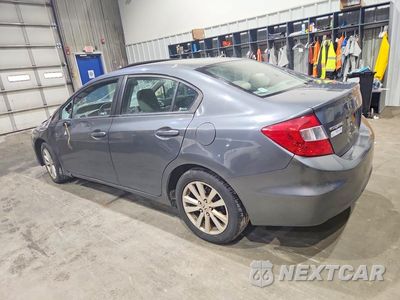 Drugie zdjęcie samochodu z przodu: 2012 HONDA CIVIC EX VIN:2HGFB2F81CH317302 - miniatura