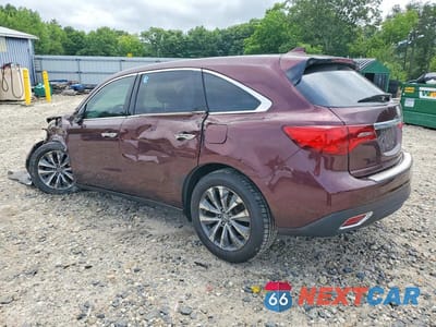 Drugie zdjęcie samochodu z przodu: 2015 ACURA MDX TECHNOLOGY VIN:5FRYD3H43FB005136 - miniatura