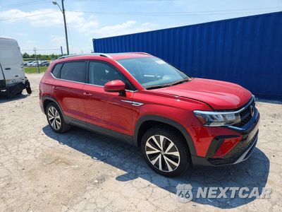 Czwarte zdjęcie samochodu z boku: 2022 VOLKSWAGEN TAOS SE IQ DRIVE VIN:3VVLX7B28NM093923 - miniatura