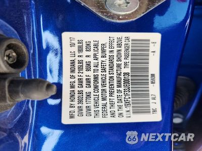 Zdjęcie 12 z 12 samochodu: 2018 HONDA CIVIC EX VIN:19XFC1F33JE000138 - miniatura