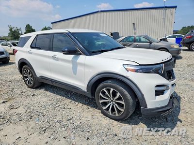 Czwarte zdjęcie samochodu z boku: 2021 FORD EXPLORER ST VIN:1FM5K8GC5MGA71640 - miniatura