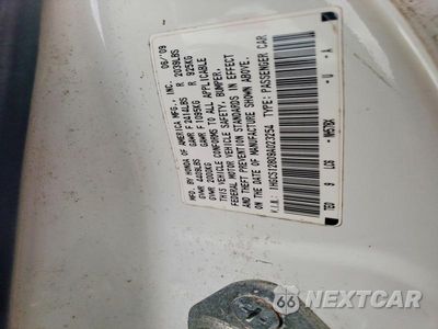 Zdjęcie 12 z 12 samochodu: 2009 HONDA ACCORD EXL VIN:1HGCS12809A023254 - miniatura