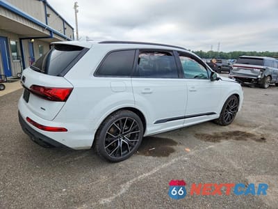 Trzecie zdjęcie samochodu z tyłu: 2023 AUDI Q7 PRESTIGE VIN:WA1VXBF76PD012300 - miniatura