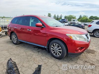 Czwarte zdjęcie samochodu z boku: 2015 NISSAN PATHFINDER S VIN:5N1AR2MM3FC619617 - miniatura