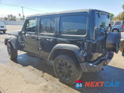 Drugie zdjęcie samochodu z przodu: 2024 JEEP WRANGLER SAHARA 4XE VIN:1C4RJXP65RW232840 - miniatura