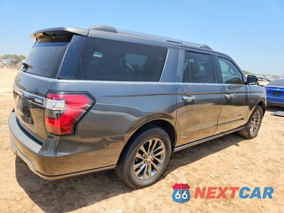 Trzecie zdjęcie samochodu z tyłu: 2021 FORD EXPEDITION MAX LIMITED VIN:1FMJK2AT0MEA25956 - miniatura