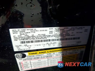 Zdjęcie 14 z 14 samochodu: 2020 FORD EXPEDITION MAX XLT VIN:1FMJK1JT0LEA63275 - miniatura