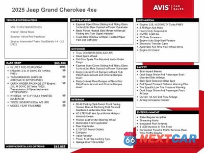 Zdjęcie 13 z 14 samochodu: 2025 JEEP GRAND CHEROKEE 4XE VIN:1C4RJYB63S8704234 - miniatura