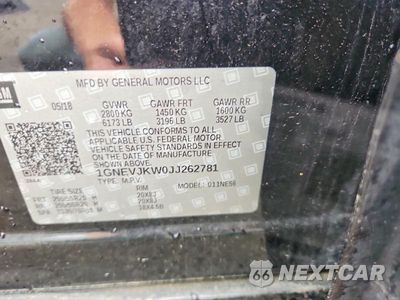 Zdjęcie 13 z 13 samochodu: 2018 CHEVROLET TRAVERSE PREMIER VIN:1GNEVJKW0JJ262781 - miniatura