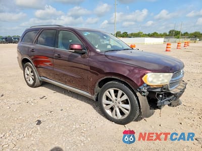 Czwarte zdjęcie samochodu z boku: 2012 DODGE DURANGO CREW VIN:1C4RDHDG0CC182772 - miniatura