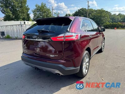 Trzecie zdjęcie samochodu z tyłu: 2019 FORD EDGE TITANIUM VIN:2FMPK4K9XKBB30814 - miniatura