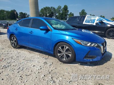 Czwarte zdjęcie samochodu z boku: 2021 NISSAN SENTRA SV VIN:3N1AB8CVXMY217879 - miniatura
