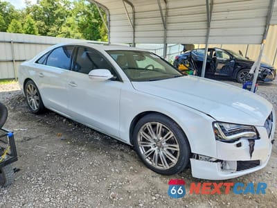 Czwarte zdjęcie samochodu z boku: 2013 AUDI A8 QUATTRO VIN:WAUAGAFD9DN017112 - miniatura
