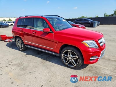 Czwarte zdjęcie samochodu z boku: 2013 MERCEDES-BENZ GLK 350 4MATIC VIN:WDCGG8JB1DG038482 - miniatura